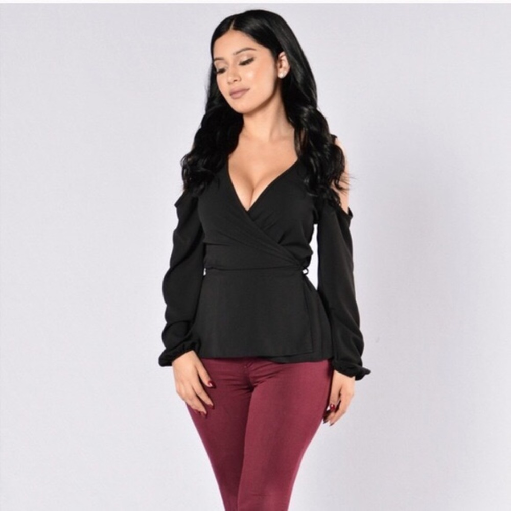 Black blouse!
